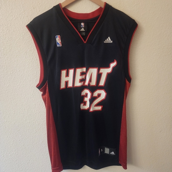 Shaquille O'Neal #32 NBA Miami Heat Adidas Basketball Jersey Mens Small - Picture 1 of 8